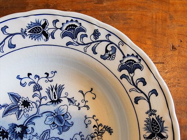 nikkoダブルフェニックス ミングトゥリー リム深皿